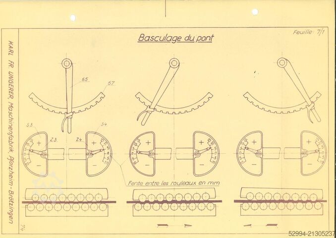 Haspelrichtmaschinen Ungerer RM 1550 x 5 mm