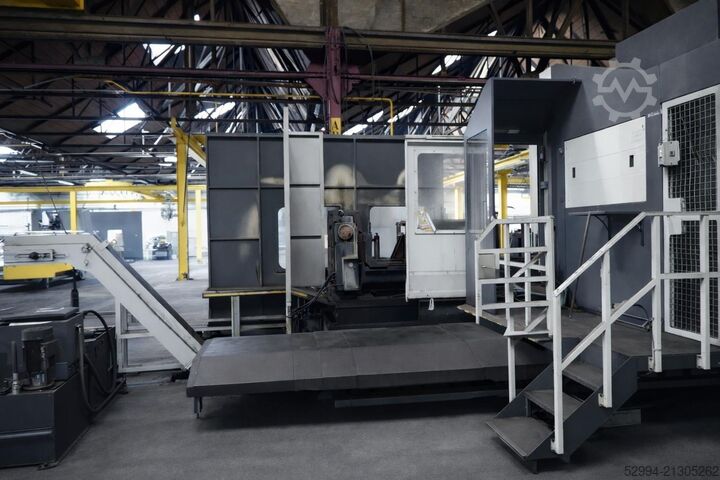 Bettfräsmaschine mit Fahrständer & CNC MTE FBF 6000 X: 6000 - Y: 1200 - Z: 1500 mm