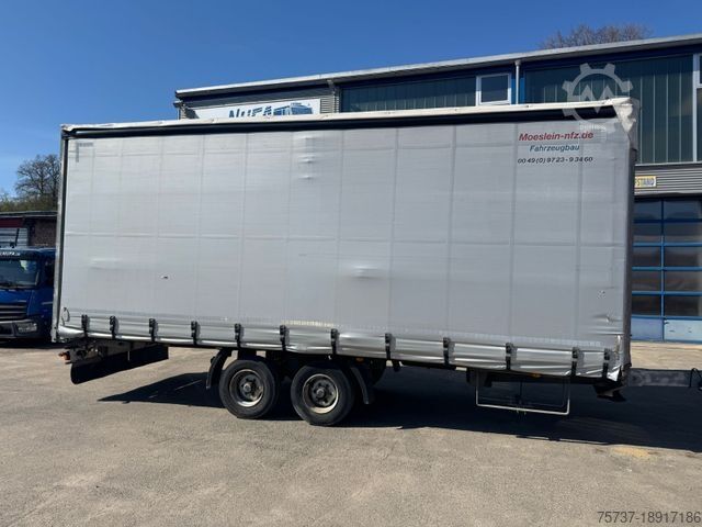 Open trailer with tarp MÖSLEIN TP 11 Verzinkt