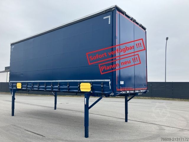 Anhänger-Wechselpritsche KRONE Wechselbrücke Plane