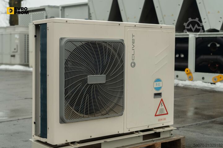 Chiller/Heat pump Used Aircooled Chiller / Heat pump CLIVET 6.3 kW / 6.8 kW 2021 yom