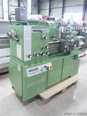 Leit-/Zugspindeldrehmaschine Weiler Condor 81