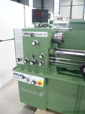 Leit-/Zugspindeldrehmaschine Weiler Condor 81