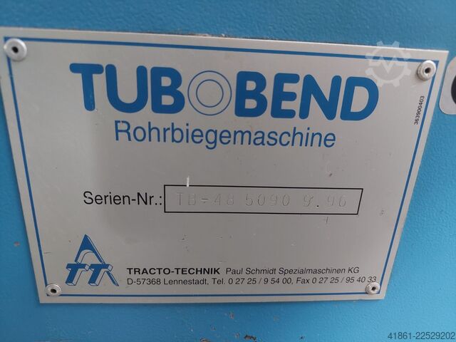 Dornrohrbiegemaschine Tracto-Technik TUBOBEND 48