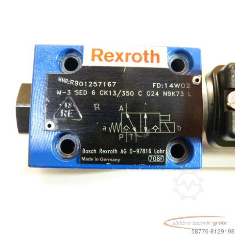 Component Rexroth M-3 SED 6 CK13/350 C G24 N9K73 L Sitzventil R901257167   !