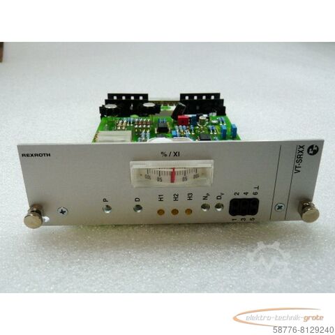 Component Rexroth VT-SRXX Analog Verstärker VT-SR11-12/11/4WRD32-5X  in geöffneter OVP