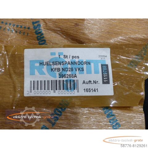Component Röhm KFB ND25 VKS Hülsenspanndorn 396268A  !