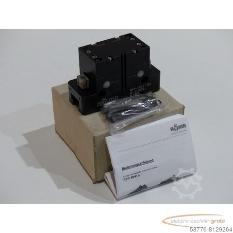 Component Röhm RPP-125-1 / GA Parallelgreifer LA82x45 Id.170022 SN:B7952 !