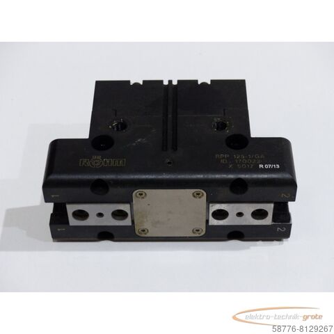 Component Röhm RPP-125-1 / GA Parallelgreifer LA82x45 Id.170022 SN:X5017