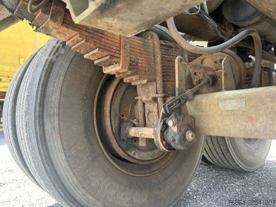 Holztransport Anhänger SCHWARZMüLLER LANGHOLZANHäNGER 2-ACHSIG ZWILLINGSBEREIFT BLATTGEFEDERT