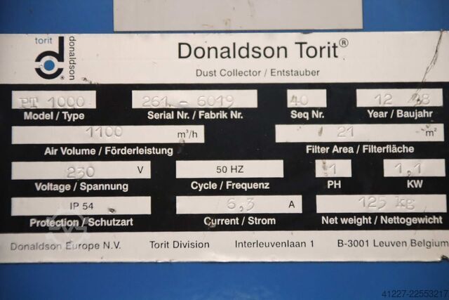 Mobile Schweissrauchabsaugung Donaldson Torit PT 1000