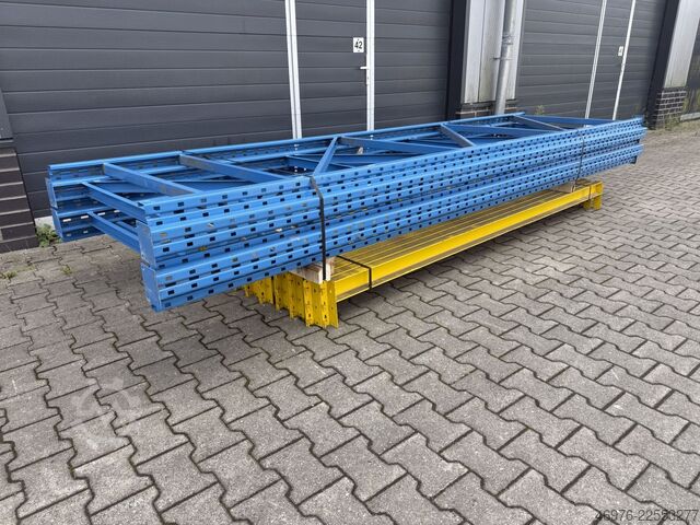 Regallänge: 11,24 lfm. / St. 4130x1100mm Redirack Palettenregal Lagerregal Regal Hochregal