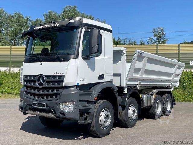 Tipper Mercedes-Benz Arocs 4145 Mercedes-Benz 4145 8X4 Euromix EMT 3...