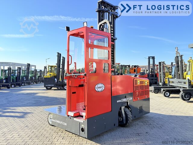 4-way forklift Combilift C3000GST TRIPLEX 8300 FREE-LIFT NEW TIRE