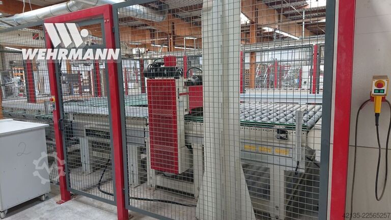 One-sided edge banding machine IMA Combima Systems (2005) IMA eins. Kantenanleimmaschine Combima Systems