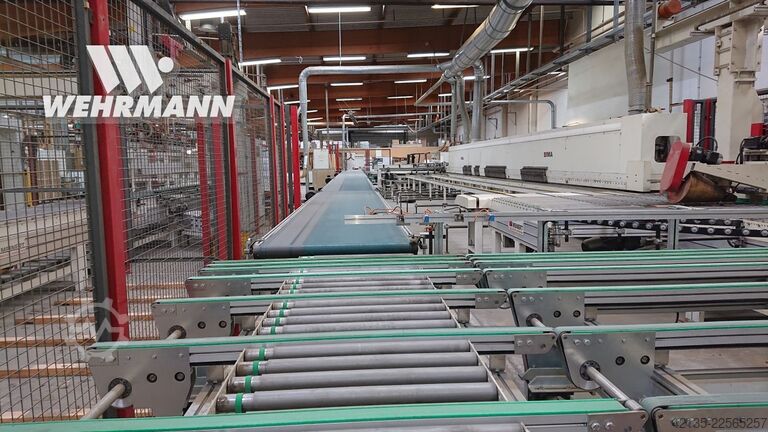 One-sided edge banding machine IMA Combima Systems (2005) IMA eins. Kantenanleimmaschine Combima Systems