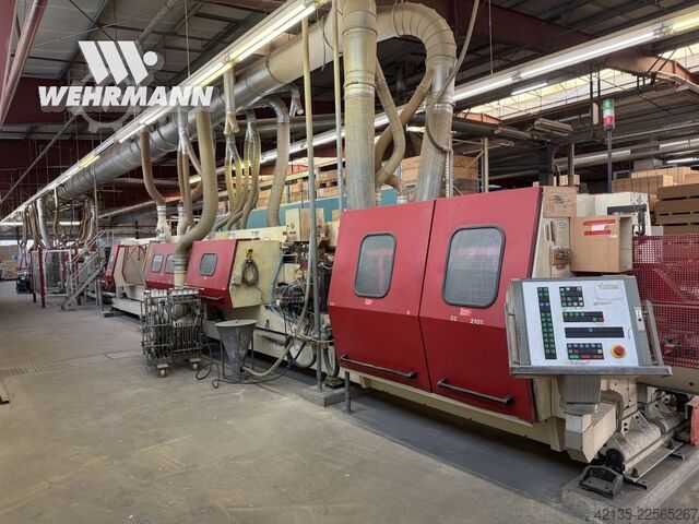 Edge processing line IMA COMBIMA / K/ II/ R75 / 1075 / V / R3 (1996) IMA COMBIMA / K/ II/ R75 / 1075 / V / R3