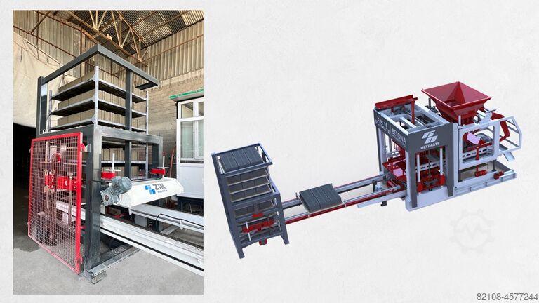 Concrete Block Production Machine ZİM Mühendislik ZIM 18 ULTIMATE