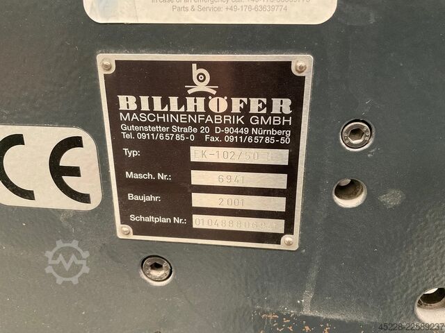 Dispersionskaschiermaschine Billhöfer EK 102-50
