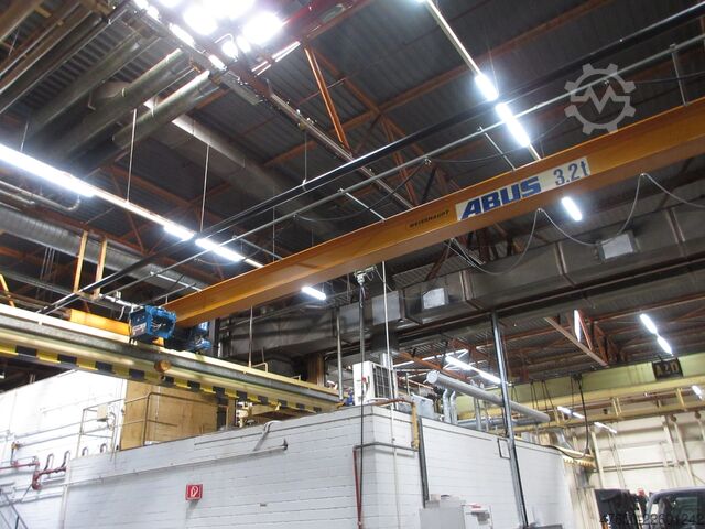 Kranhimmel Kran Portalkran Spur 13600mm ABUS Hallenkran Brückenkran Kran 3,2t NL 3200Kg Kran 13600mm Seilzug Hub 6m