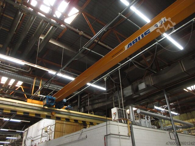 Kranhimmel Kran Portalkran Spur 13600mm ABUS Hallenkran Brückenkran Kran 3,2t NL 3200Kg Kran 13600mm Seilzug Hub 6m