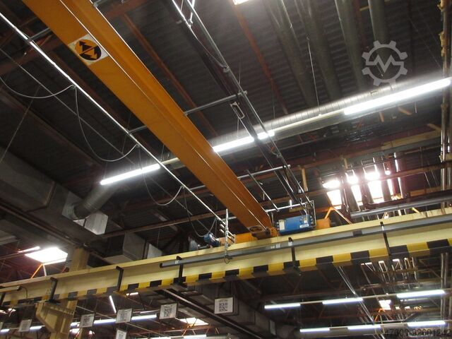 Kranhimmel Kran Portalkran Spur 13600mm ABUS Hallenkran Brückenkran Kran 3,2t NL 3200Kg Kran 13600mm Seilzug Hub 6m