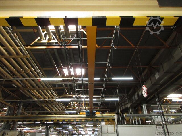 Kranhimmel Kran Portalkran Spur 13600mm ABUS Hallenkran Brückenkran Kran 3,2t NL 3200Kg Kran 13600mm Seilzug Hub 6m