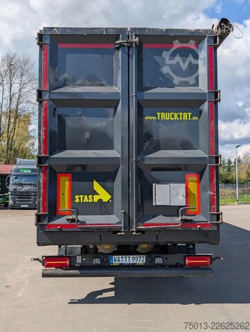 Kipper Auflieger STAS HardoX Stahl 86 m³, Liftachse, ALCOA, MIETEN?