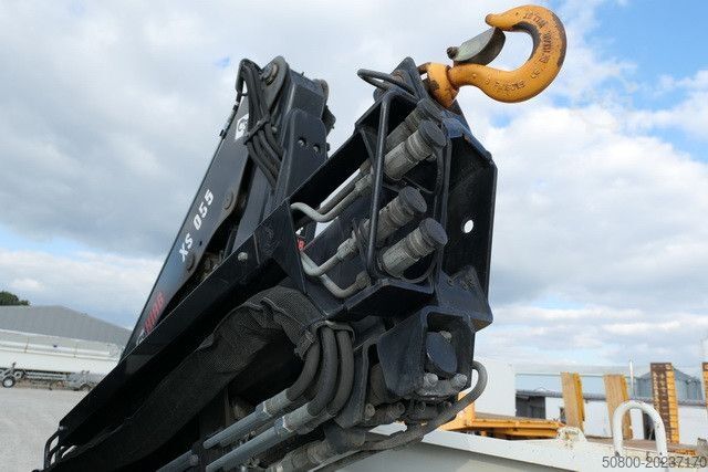 Tipper van MAN 8.220 TGL BB, Hiab 055 BS-2, Greifer, AHK, Funk
