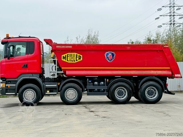 Tipper truck SCANIA R 410 * Kipper * TOPZUSTAND / 8x4