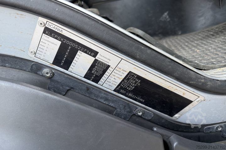 Garbage truck Scania P320LB 6x2*4 PowerPress 21 / Swiss-Vehicle