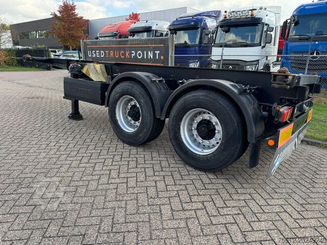 Container transportation Krone 2-Axle / Chassis / BPW / TUV: 2-2026 / Belgium ...