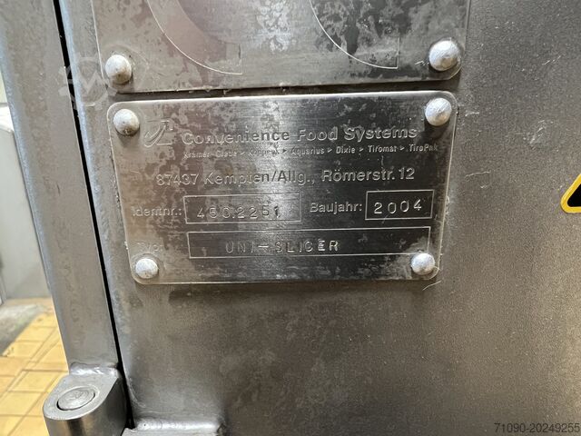 Slicing & packing line CFS Uni-Slicer Variovac