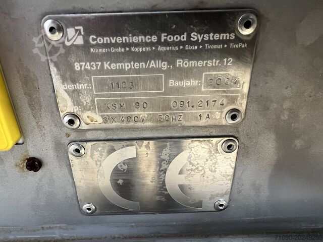 Slicing & packing line CFS Uni-Slicer Variovac