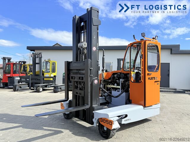 4-way forklift Hubtex DQ40D DIESEL TRIPLEX 6500 FREE-LIFT TOP1
