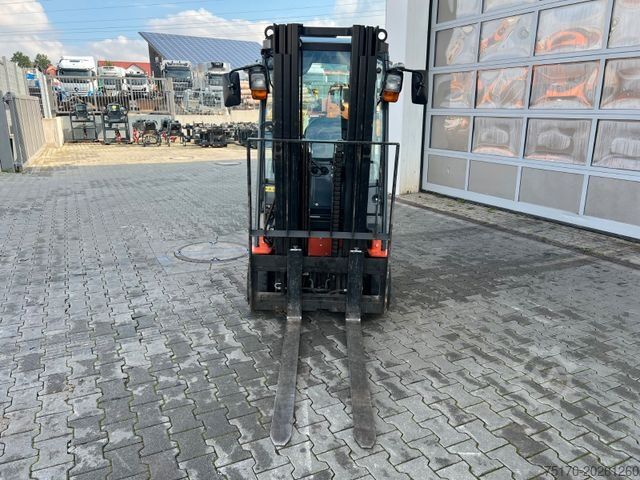 Front loader forklift TOYOTA 8FBET15 / Triplex: 4.30m / nur 1.187h! / SS