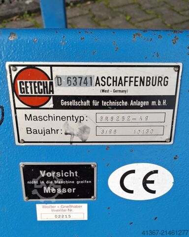 Side mills Getecha GRS 252-A9