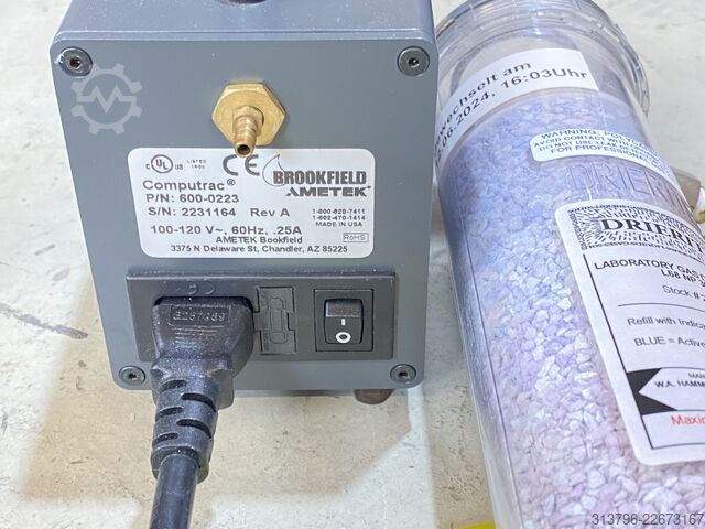 Feuchtemessgerät - Computrac Brookfield Ametek Vapor Pro XL