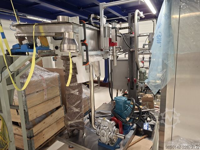 Drum filling machine Boloni Afvullijn voor 200L Vaten ATEX Boloni 200L Filling Machine ATEX