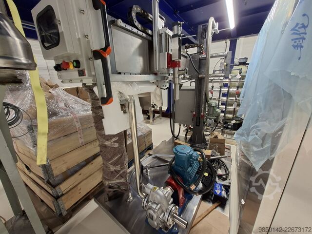 Drum filling machine Boloni Afvullijn voor 200L Vaten ATEX Boloni 200L Filling Machine ATEX
