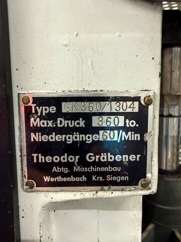 Toggle press Graebener GK 360