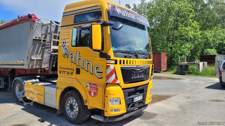 Standard truck tractor MAN 18.500 TGX  Kipphy Retarder Standklima