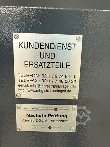 Sandblasting unit MHG SMG 50/1-KP-S1H-085-603/0,48