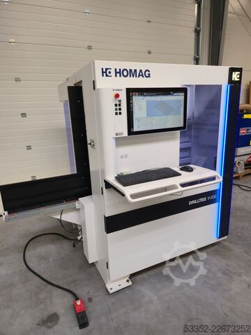 Vertical wood machining center Homag Drillteq 050