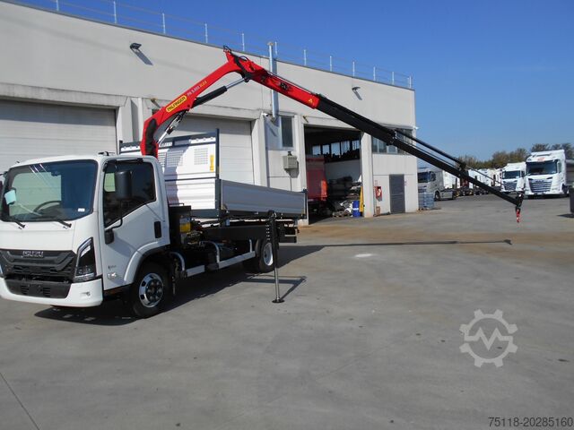 Tipper van Isuzu M30 - GRU PALFINGER PK5001 + RIBALTABILE