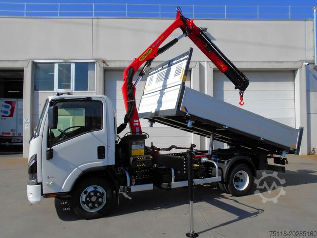 Tipper van Isuzu M30 - GRU PALFINGER PK5001 + RIBALTABILE