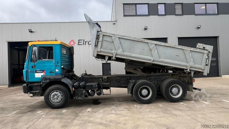 Tipper MAN 33.343 (BIG AXLE / 13 T AXLES / GRAND PONT / LA...