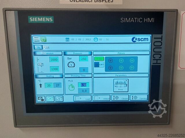 Hot Presses SCM SERGIANI GS-A
