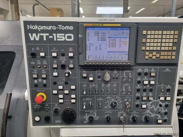 CNC turning and milling center Nakamura-Tome WT150