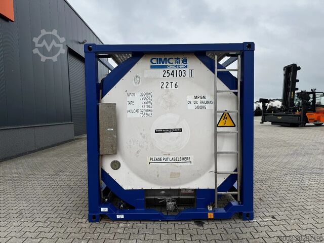 Tankcontainer CIMC 20FT ISO, 25.050L / 1-COMP / 3 BAFFELS / T11 / ...
